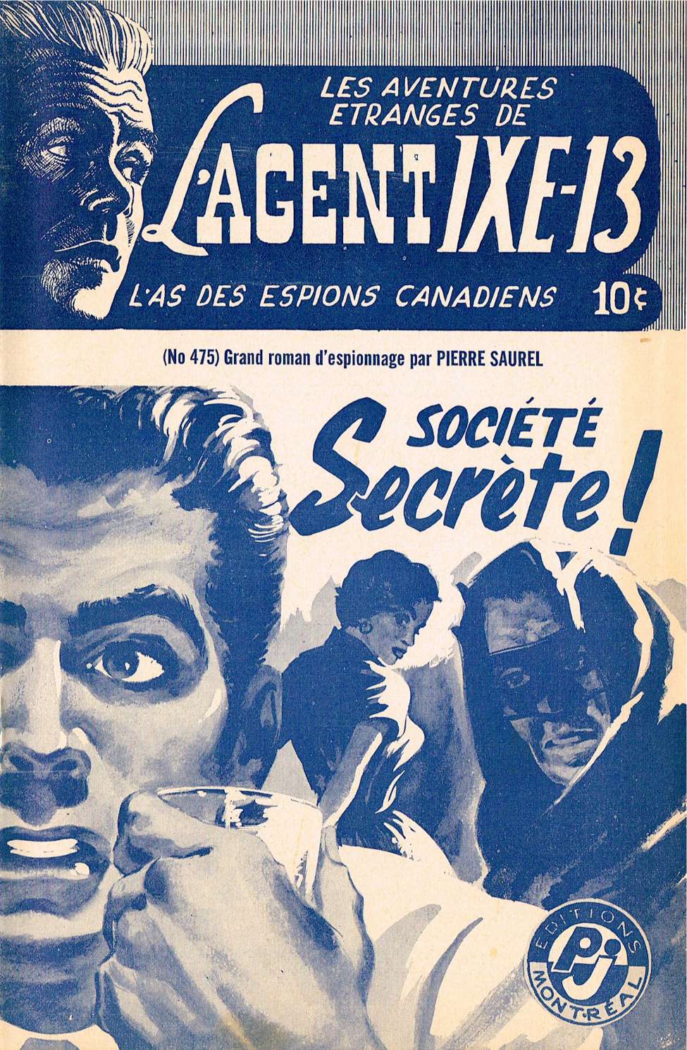 Book Cover For L'Agent IXE-13 v2 475 - Société secrète