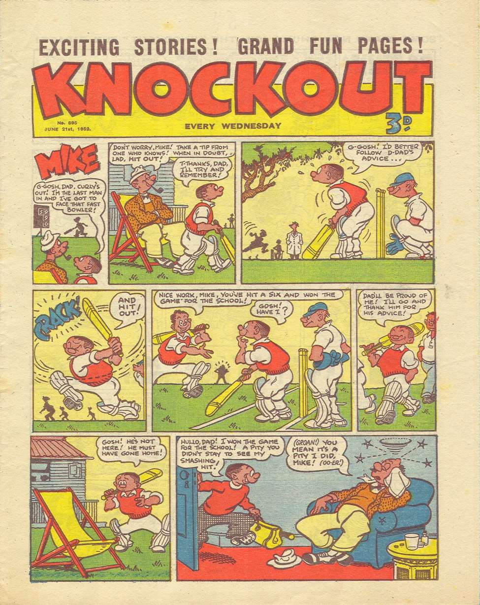 Comic Book Cover For Knockout 695