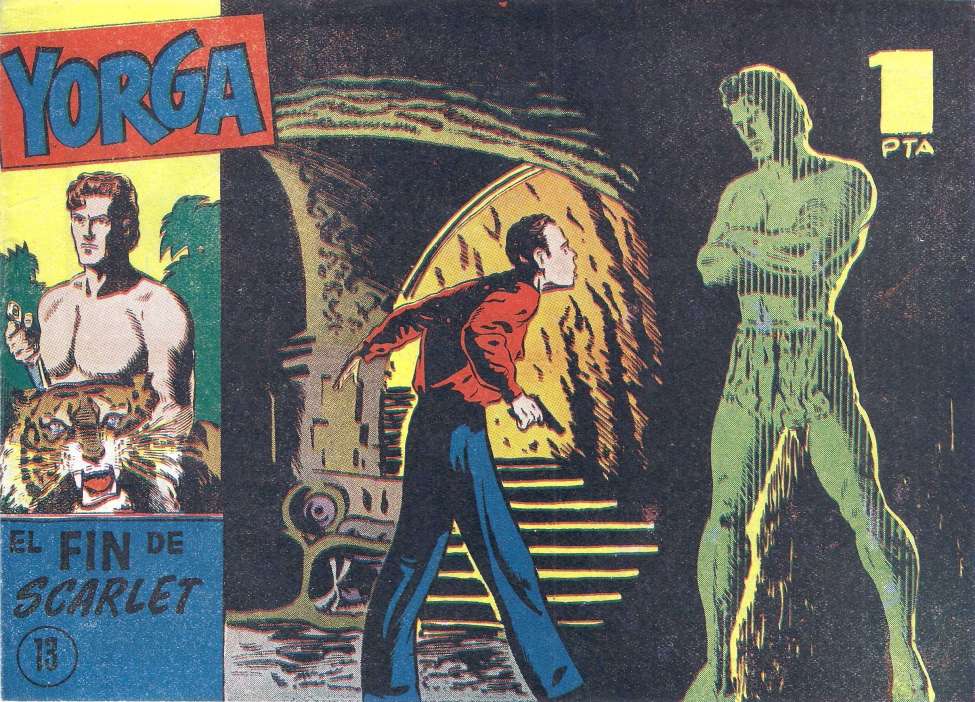 Comic Book Cover For Yorga 13 - El fin de scarlet