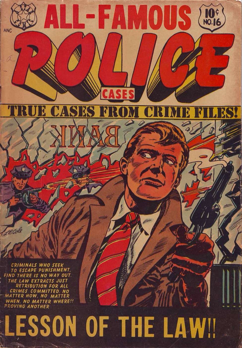 Book Cover For All-Famous Police Cases 16