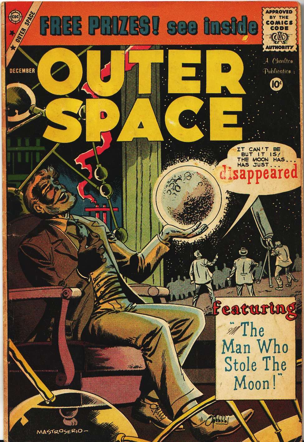 Comic Book Cover For Outer Space 25