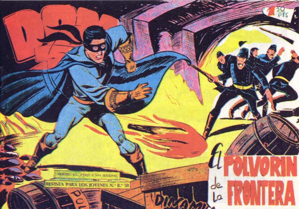 Comic Book Cover For Don Z 55 - El Polvorin de la Frontera