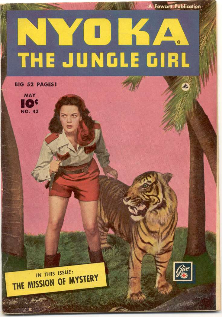 Comic Book Cover For Nyoka the Jungle Girl 43 - Version 1