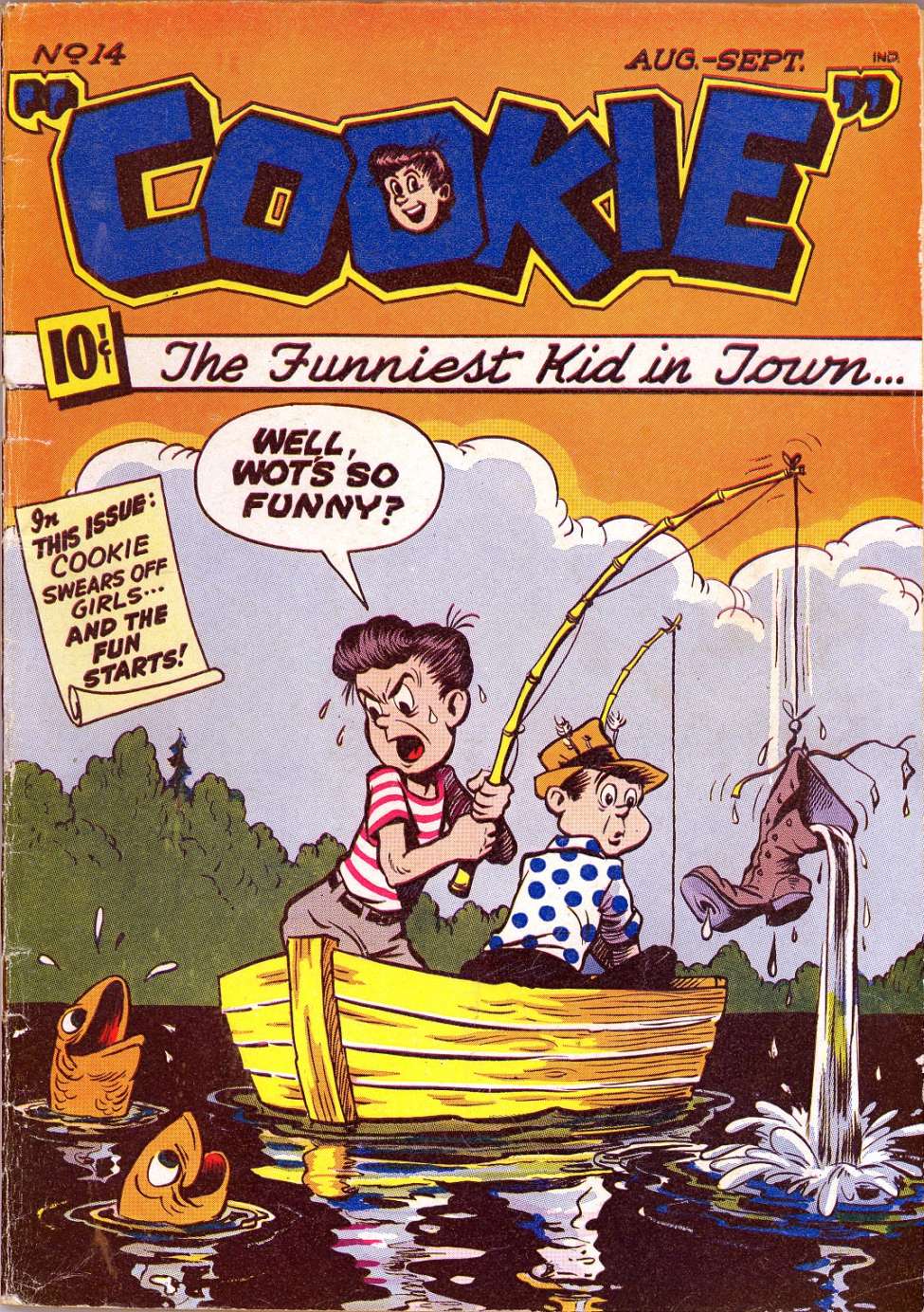 Comic Book Cover For Cookie 14