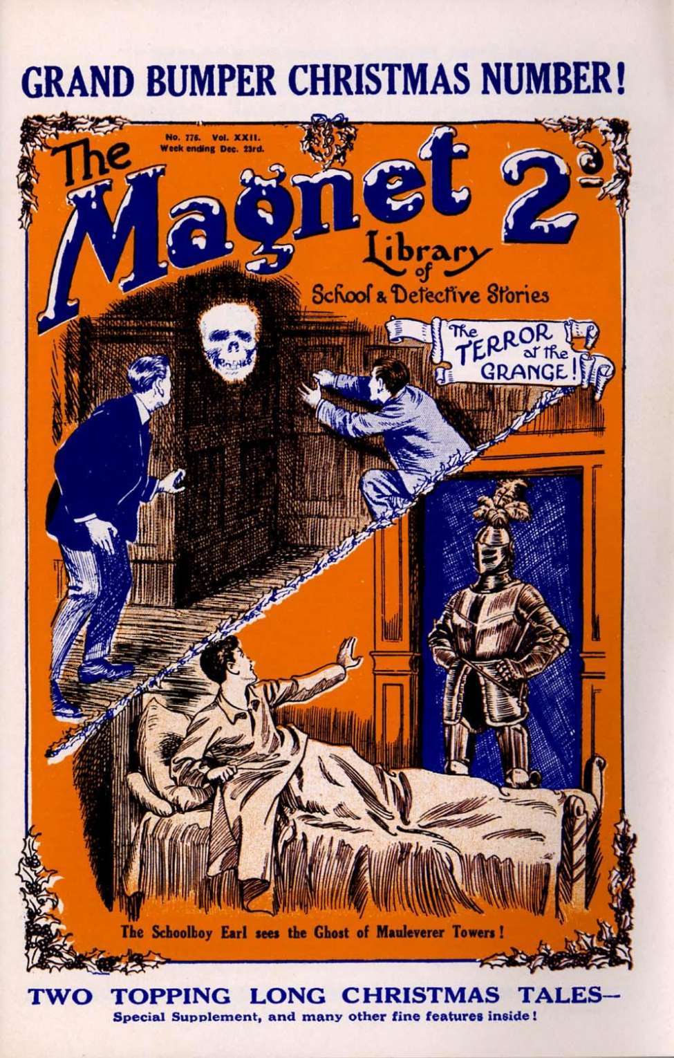 Book Cover For The Magnet 776 - The Ghost of Mauleverer Towers!