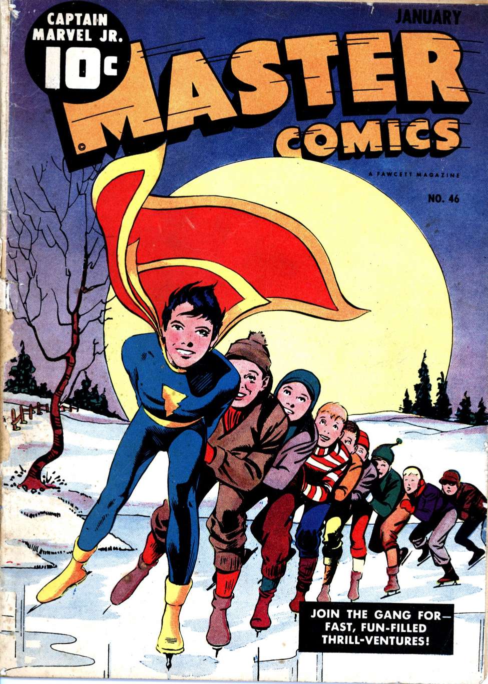 Comic Book Cover For Master Comics 46