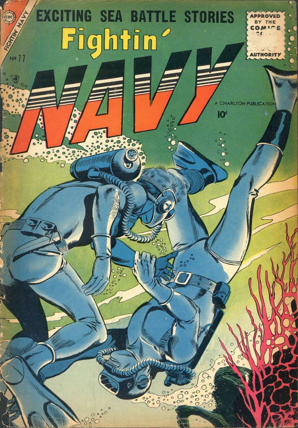 Book Cover For Fightin' Navy 77