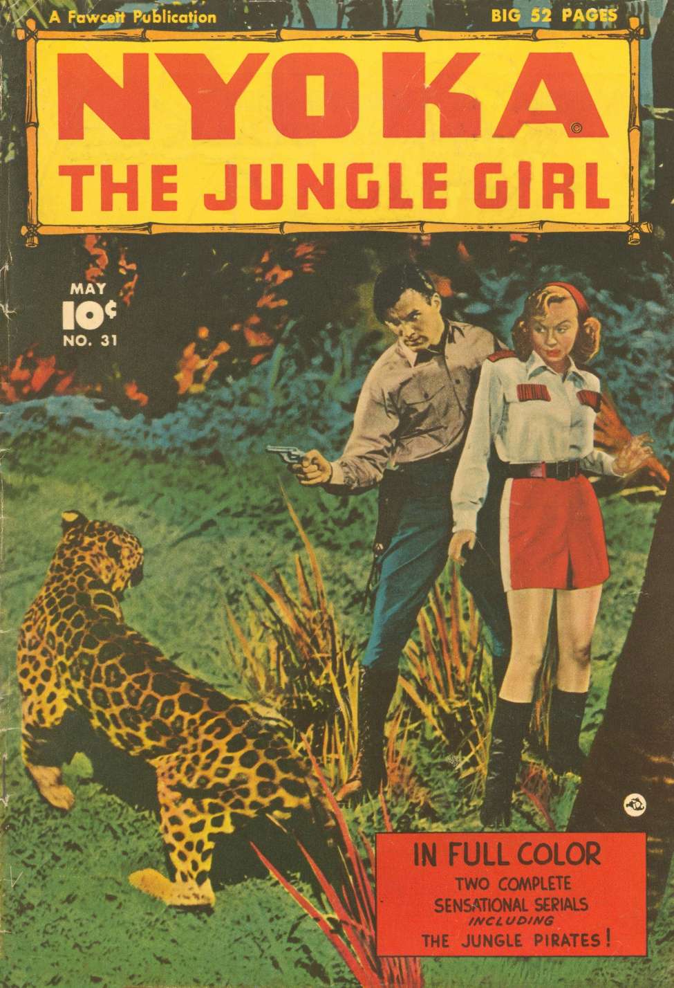 Comic Book Cover For Nyoka the Jungle Girl 31 - Version 2