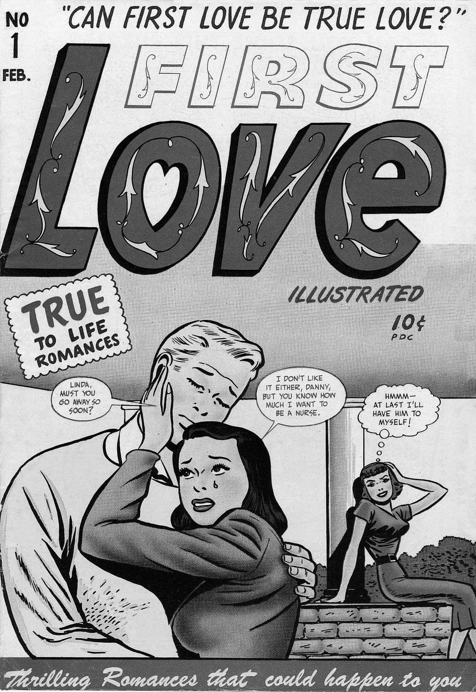 Comic Book Cover For First Love Illustrated 1 (Special Ed.) - Version 2