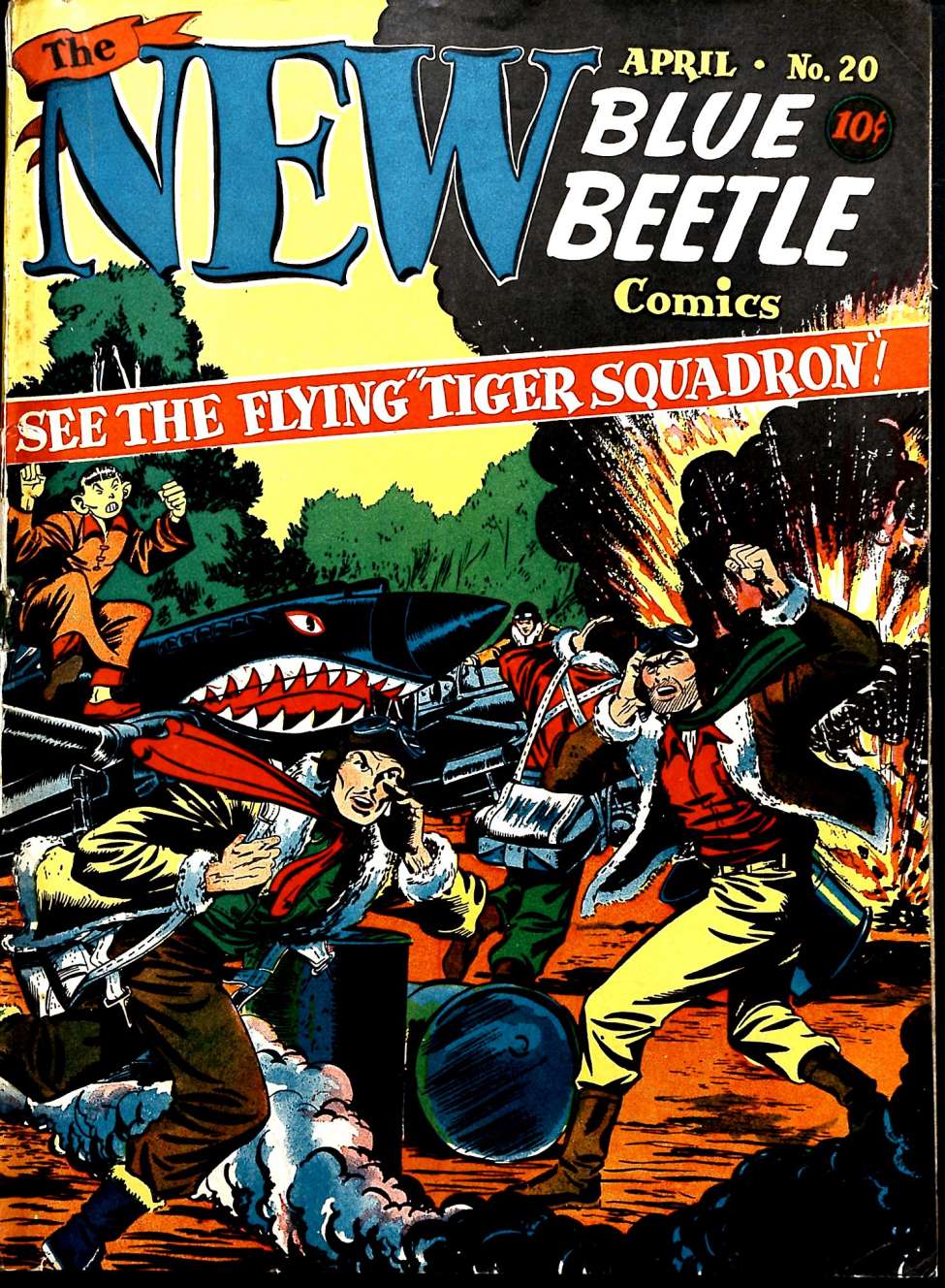 Comic Book Cover For Blue Beetle 20 (alt) - Version 2