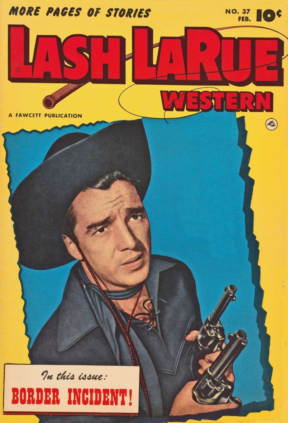Book Cover For Lash LaRue Western 37