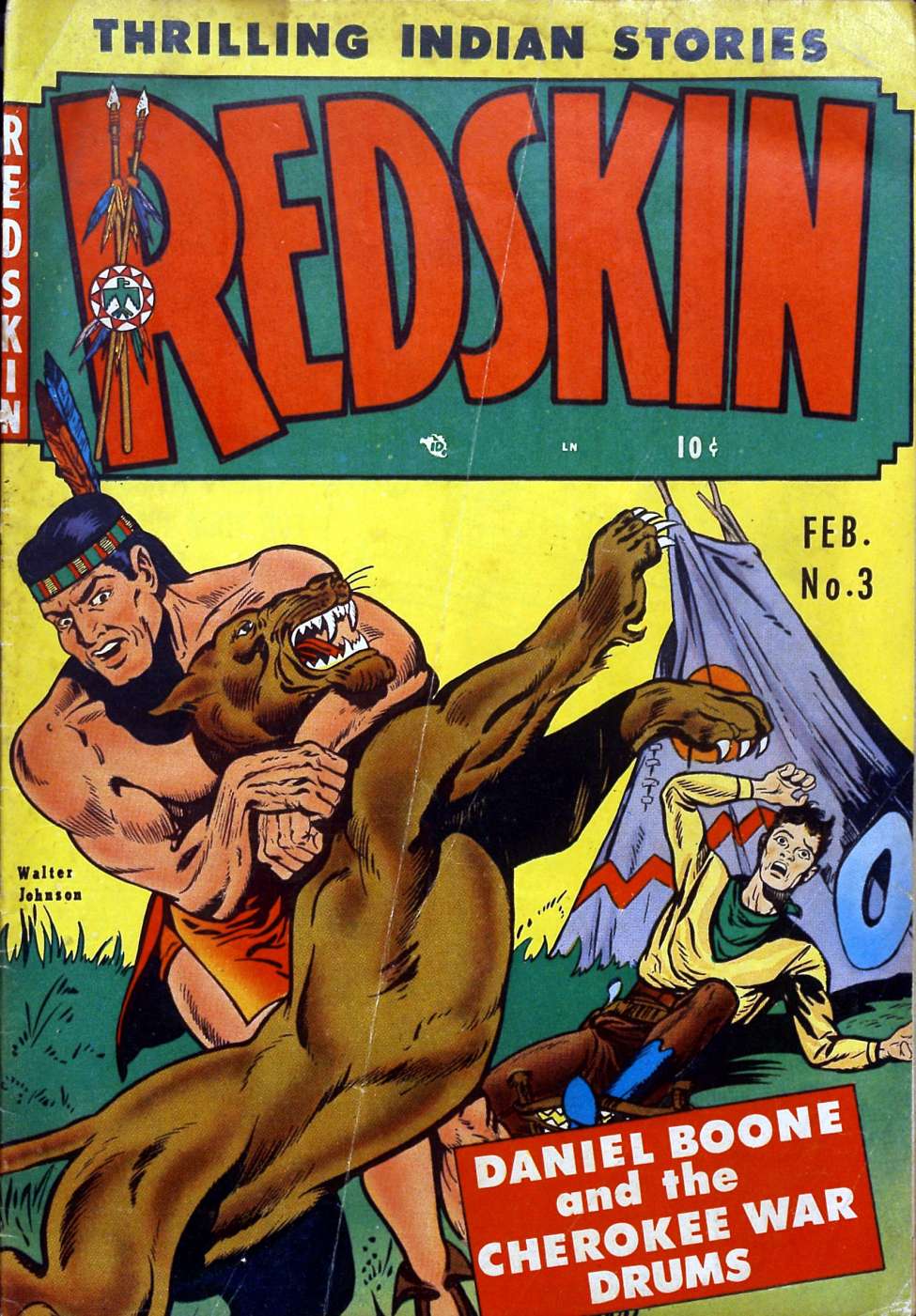 Comic Book Cover For Redskin 3
