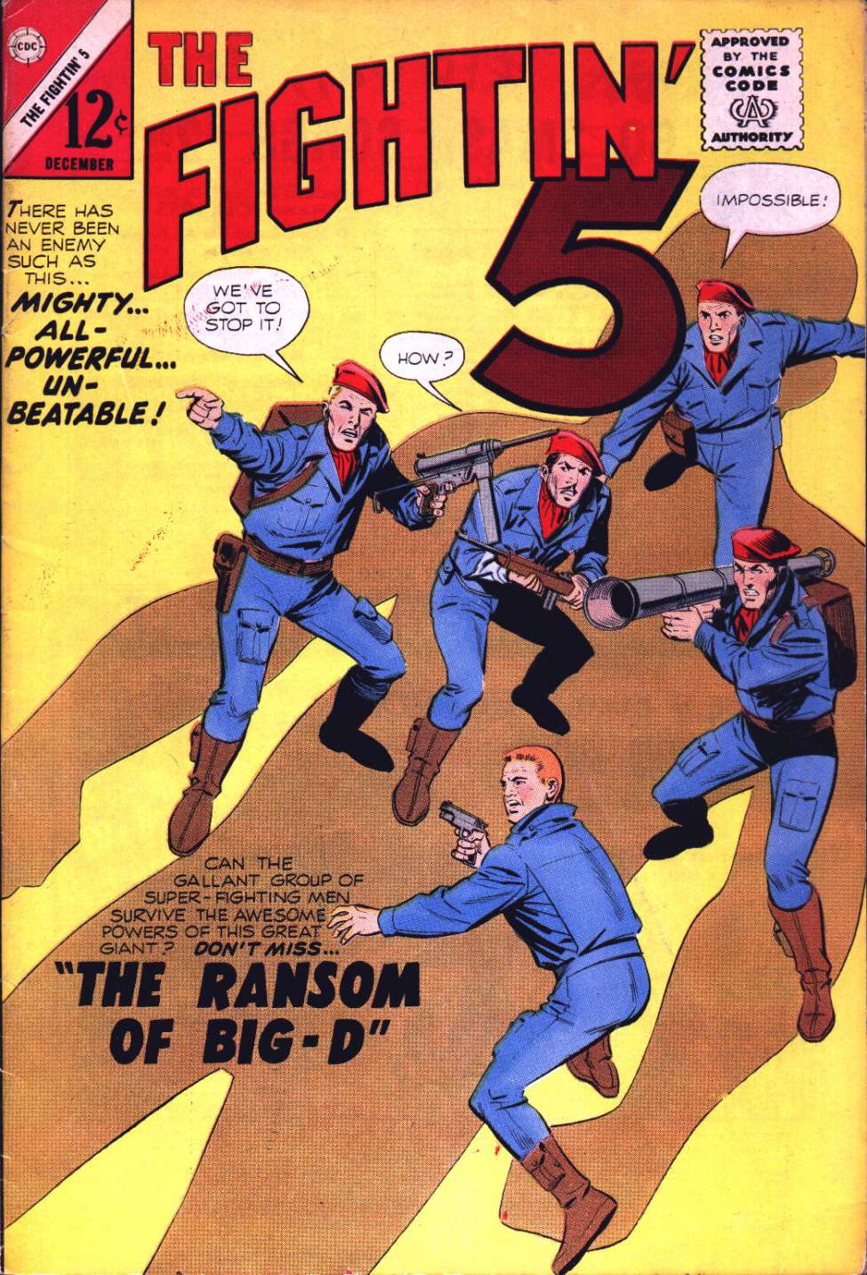 Comic Book Cover For Fightin' Five 30