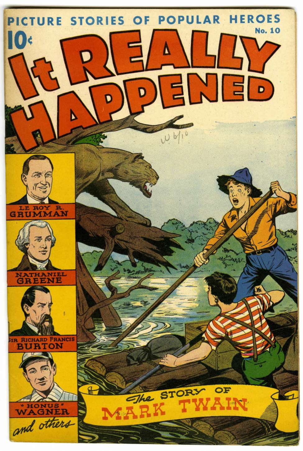 Comic Book Cover For It Really Happened 10