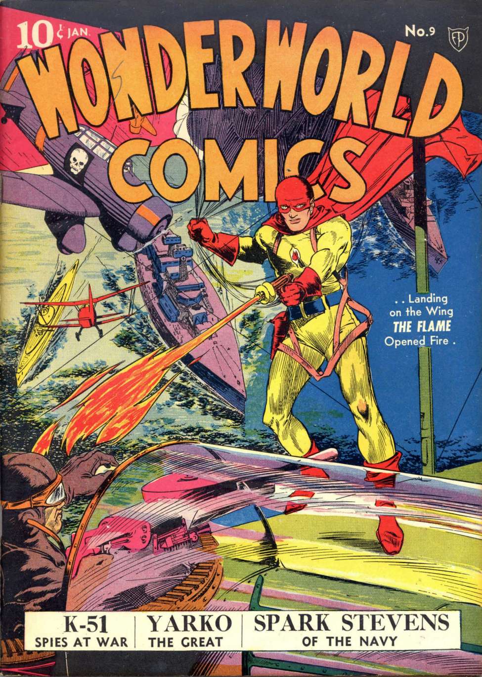 Book Cover For Wonderworld Comics 9 - Version 2