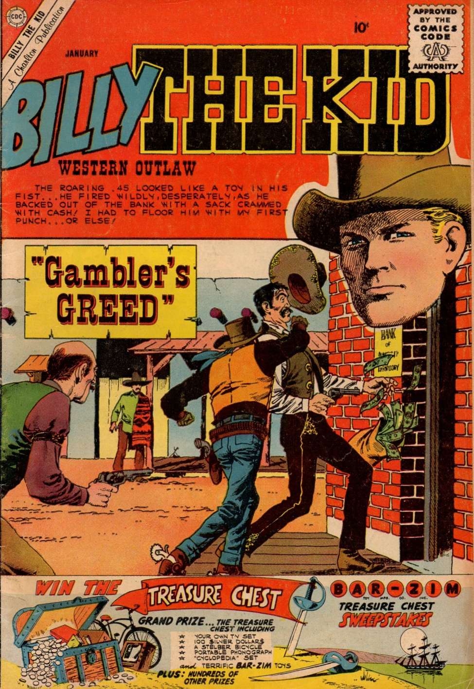 Comic Book Cover For Billy the Kid 26