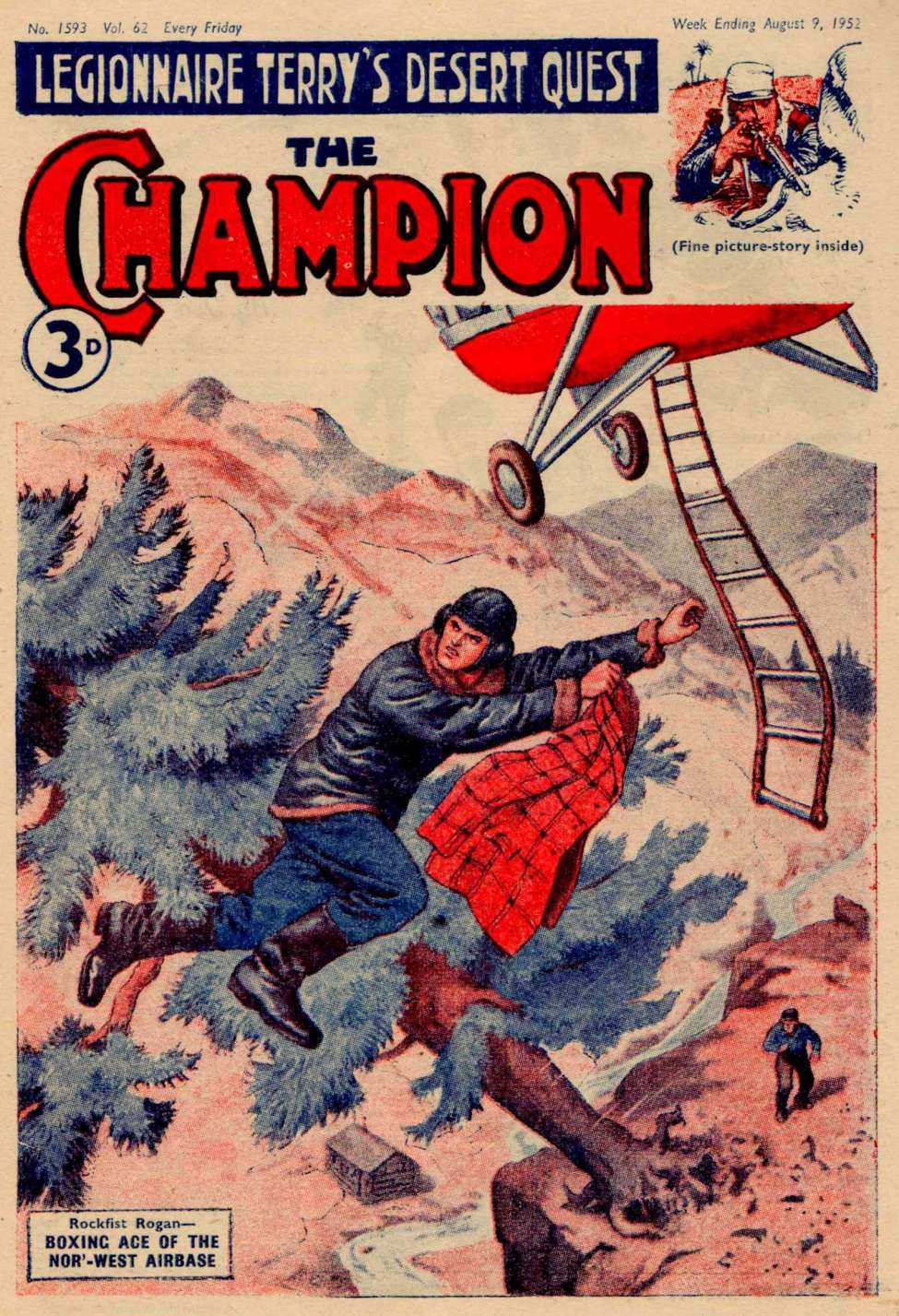 Comic Book Cover For The Champion 1593