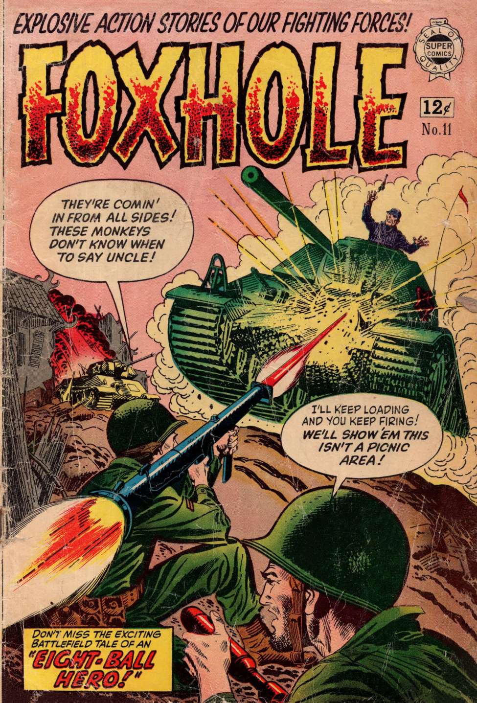 Book Cover For Foxhole 11