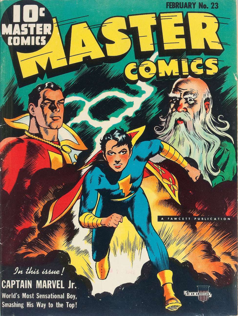 Comic Book Cover For Master Comics 23 - Version 1