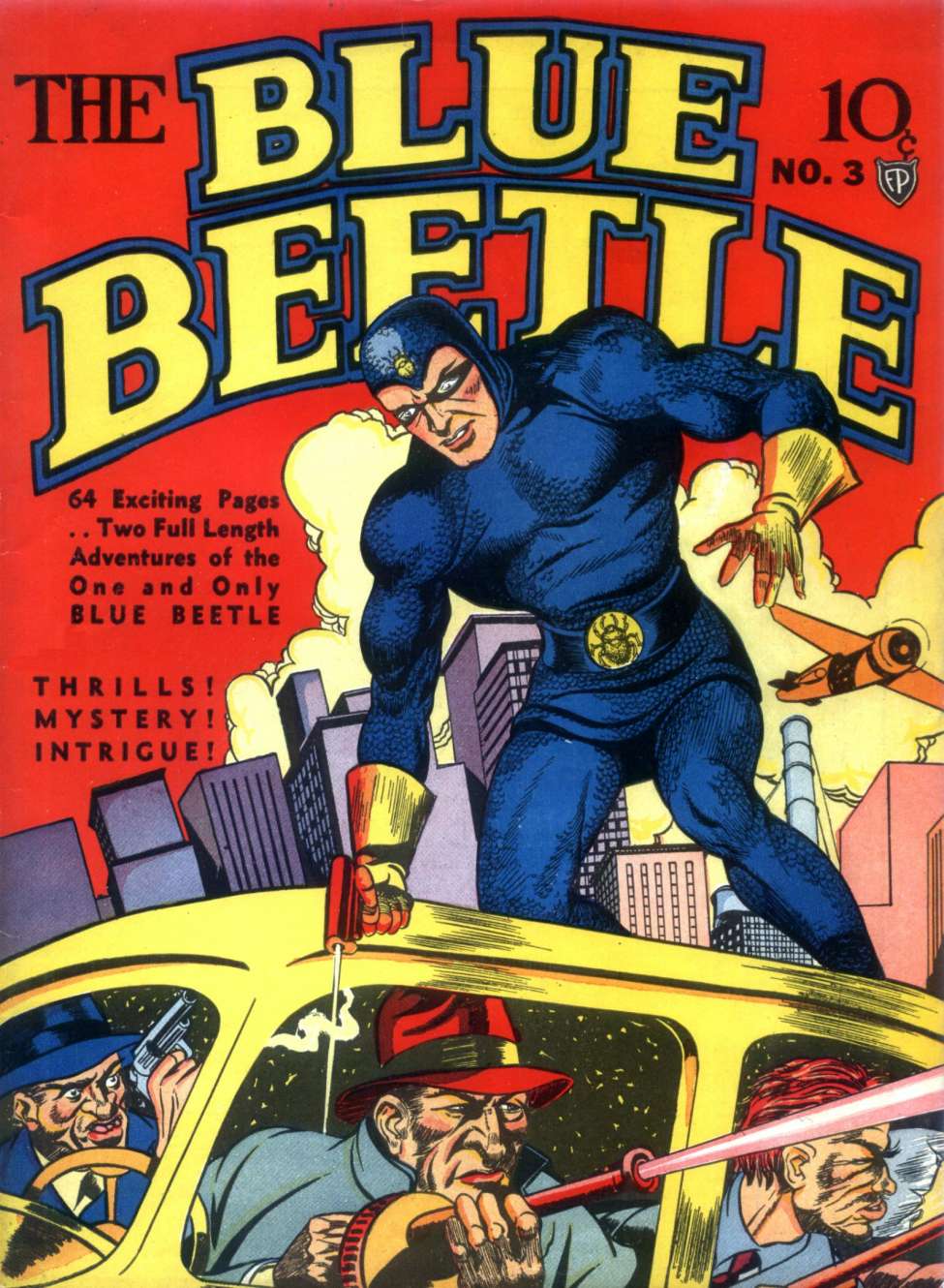 Comic Book Cover For Blue Beetle 3