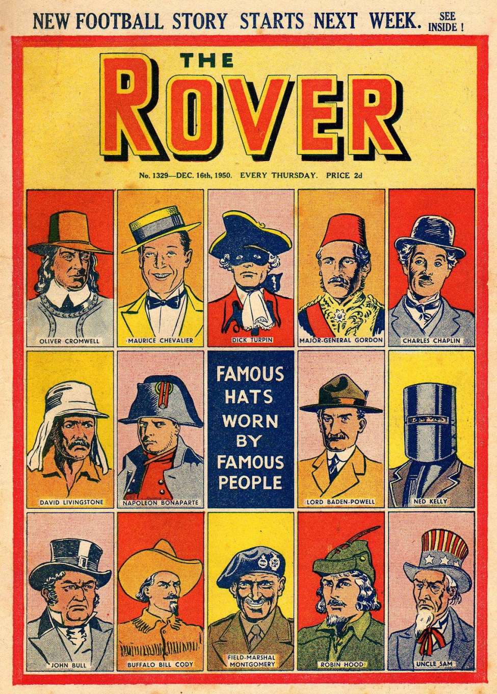 Comic Book Cover For The Rover 1329