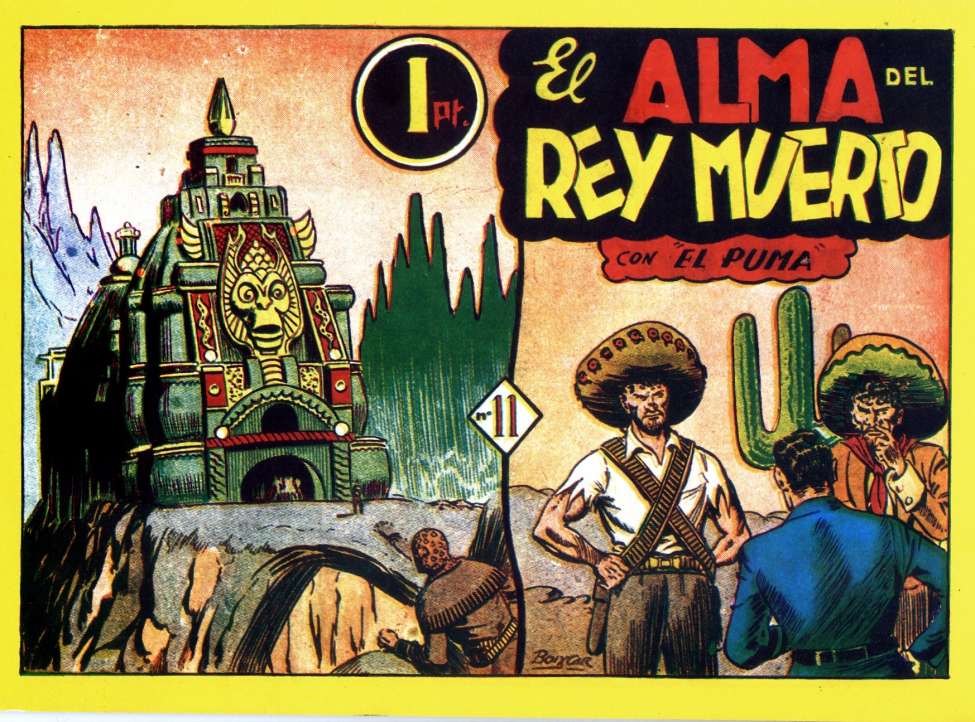 Comic Book Cover For El Puma 11 - El Alma Del Rey Muerto
