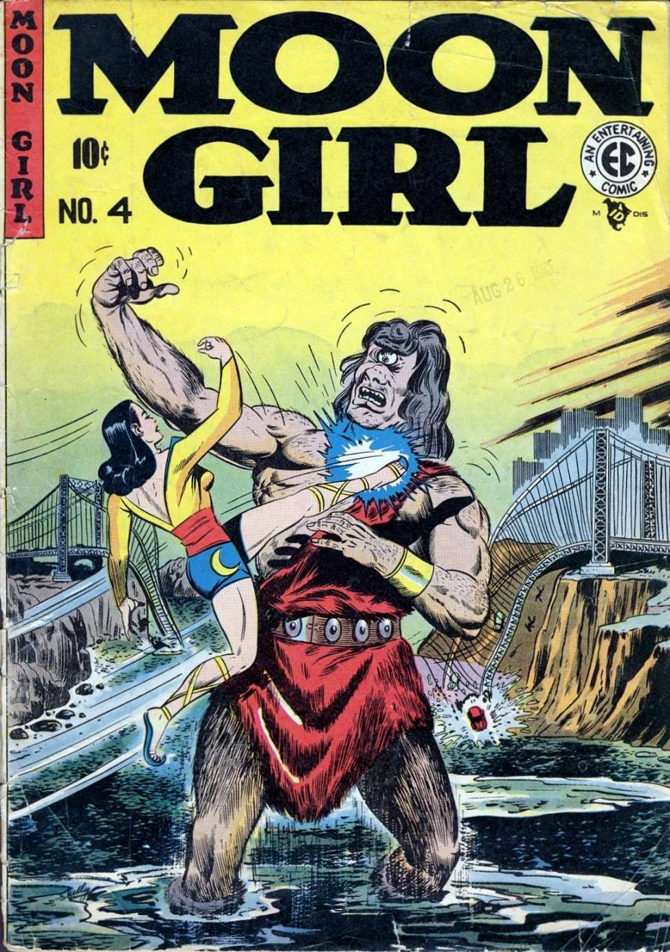 Comic Book Cover For Moon Girl 4