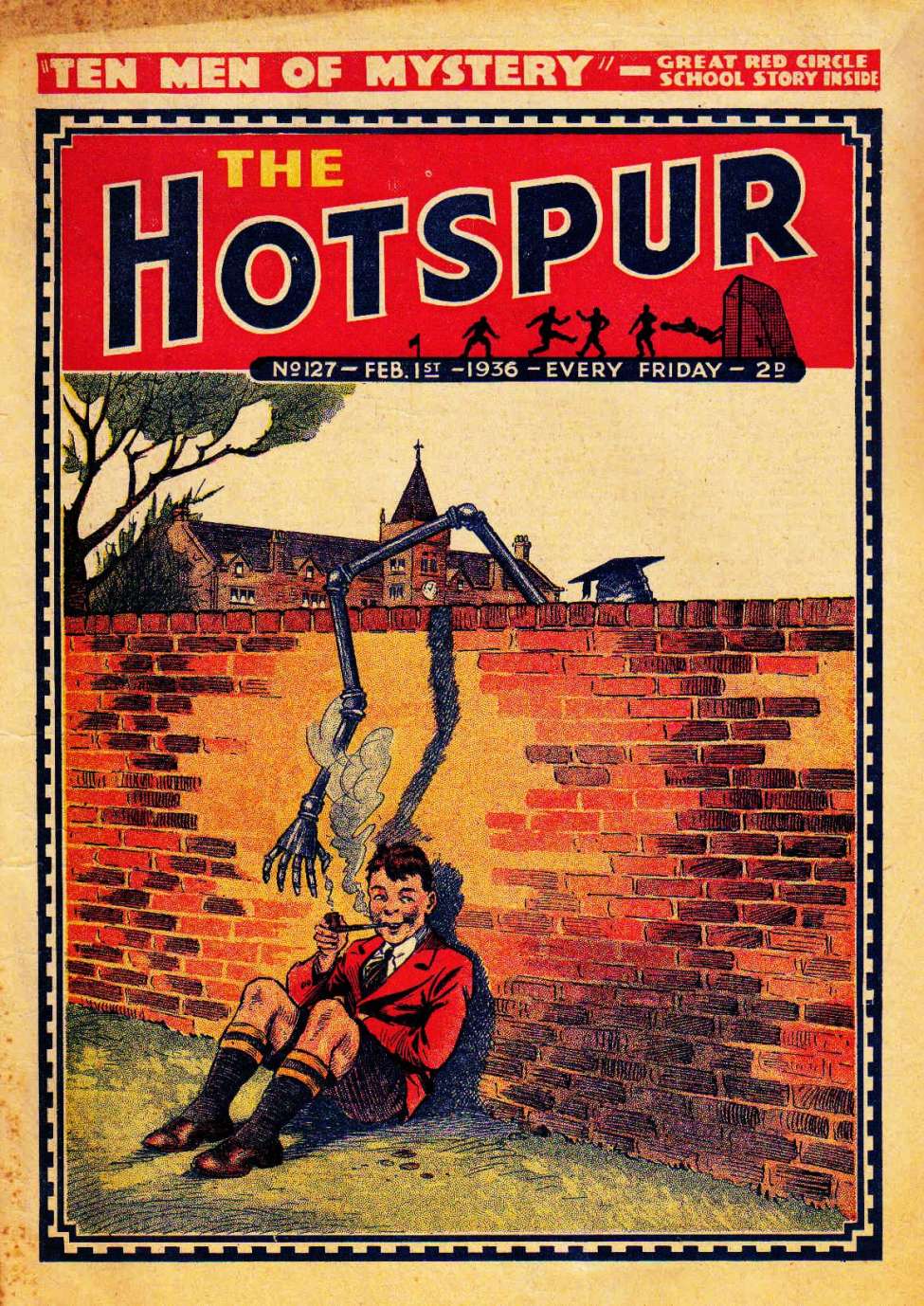 Book Cover For The Hotspur 127