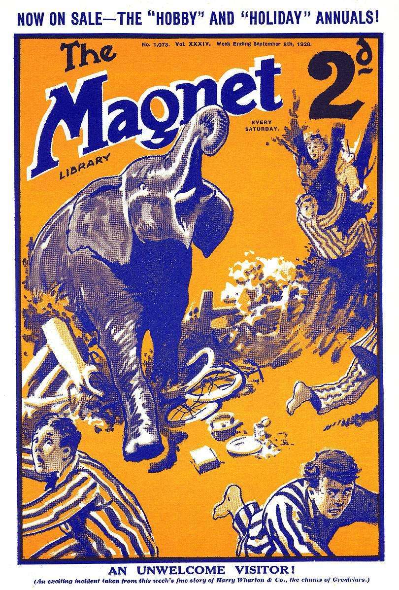 Book Cover For The Magnet 1073 - Bunter's Bodyguard!