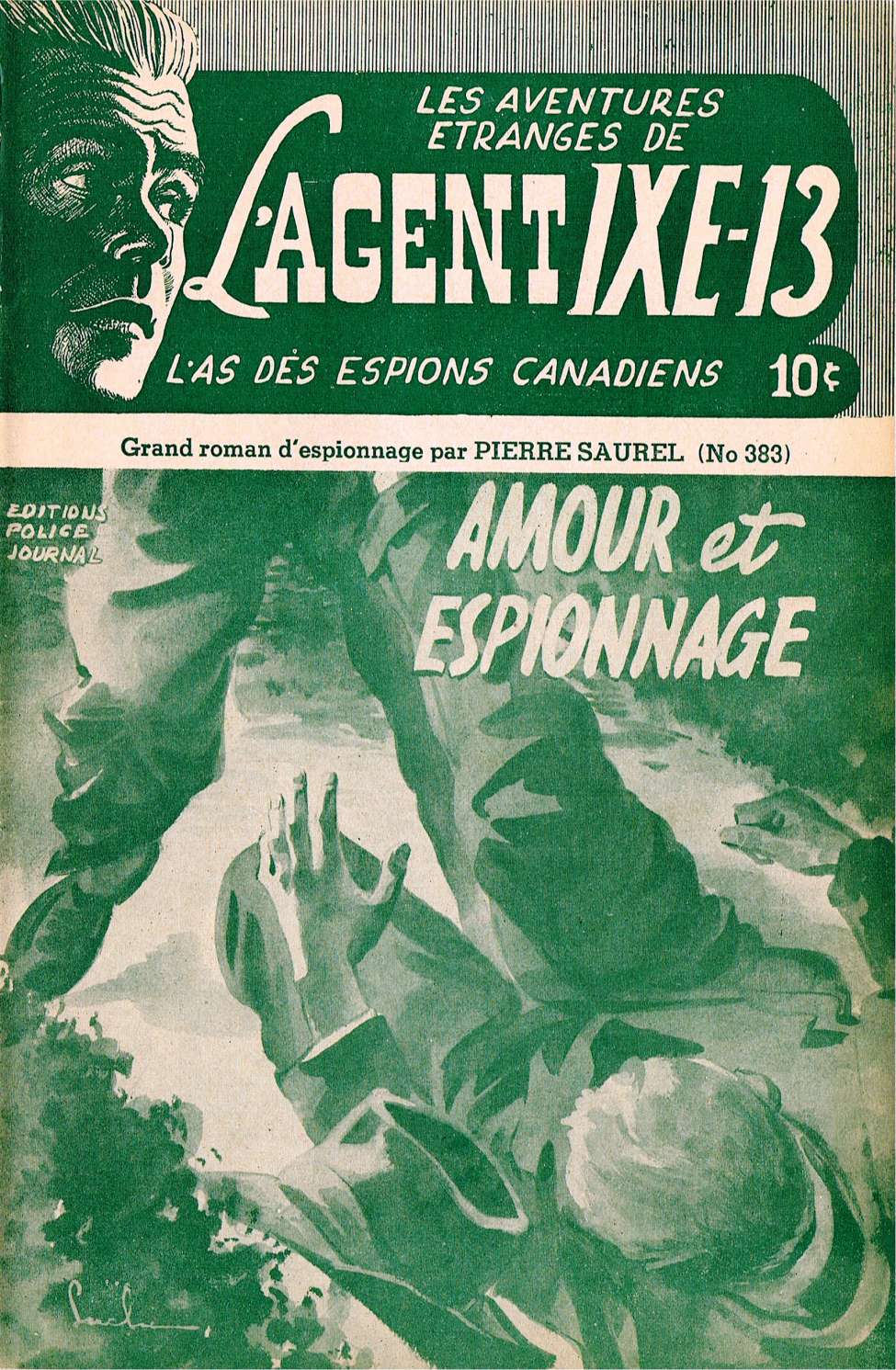 Book Cover For L'Agent IXE-13 v2 383 - Amour et espionnage
