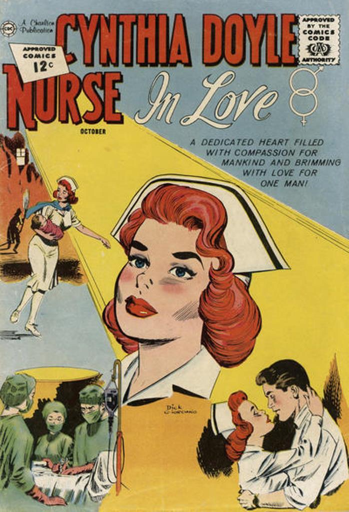 Comic Book Cover For Cynthia Doyle, Nurse in Love 66 - Version 1