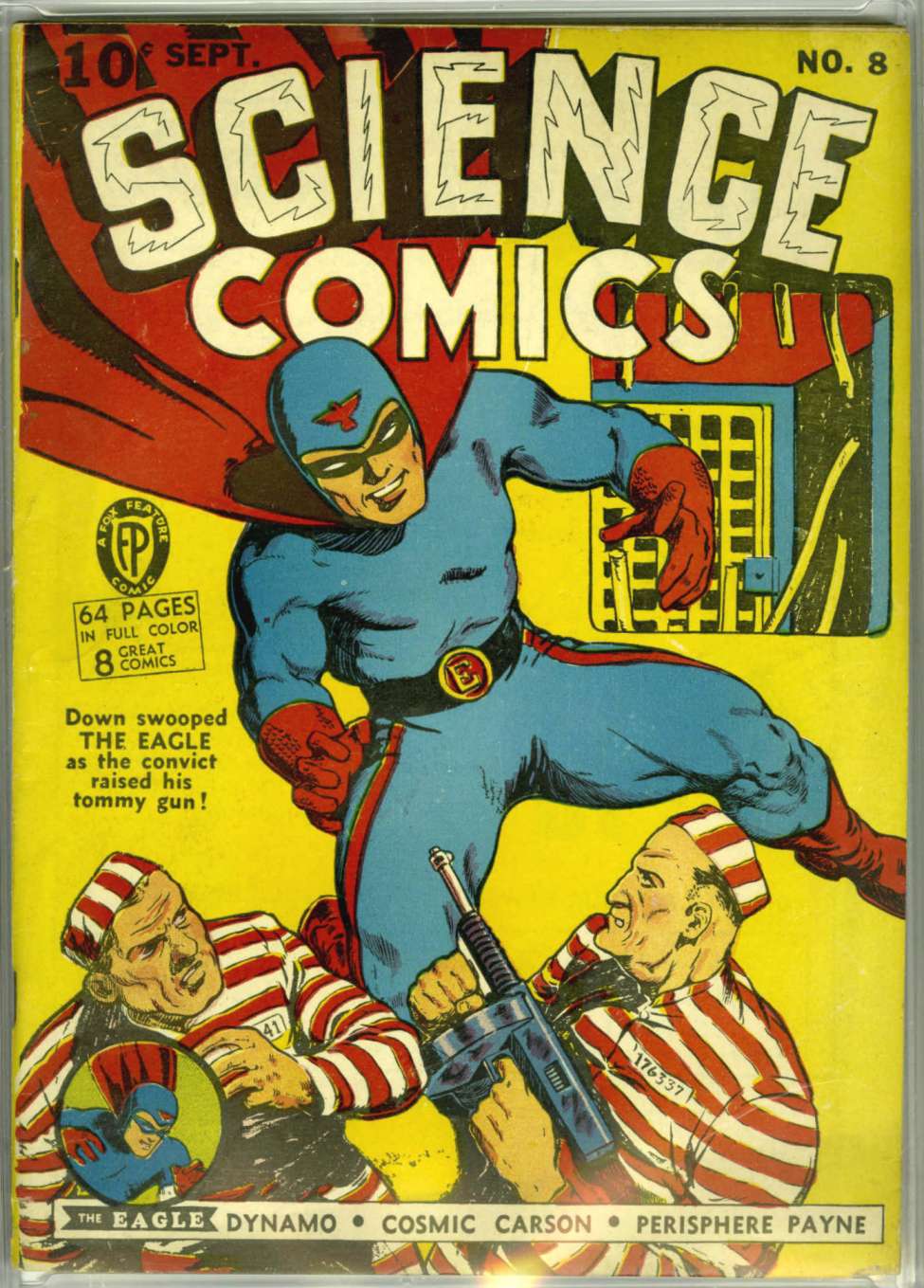 Comic Book Cover For Science Comics 8 - Version 1