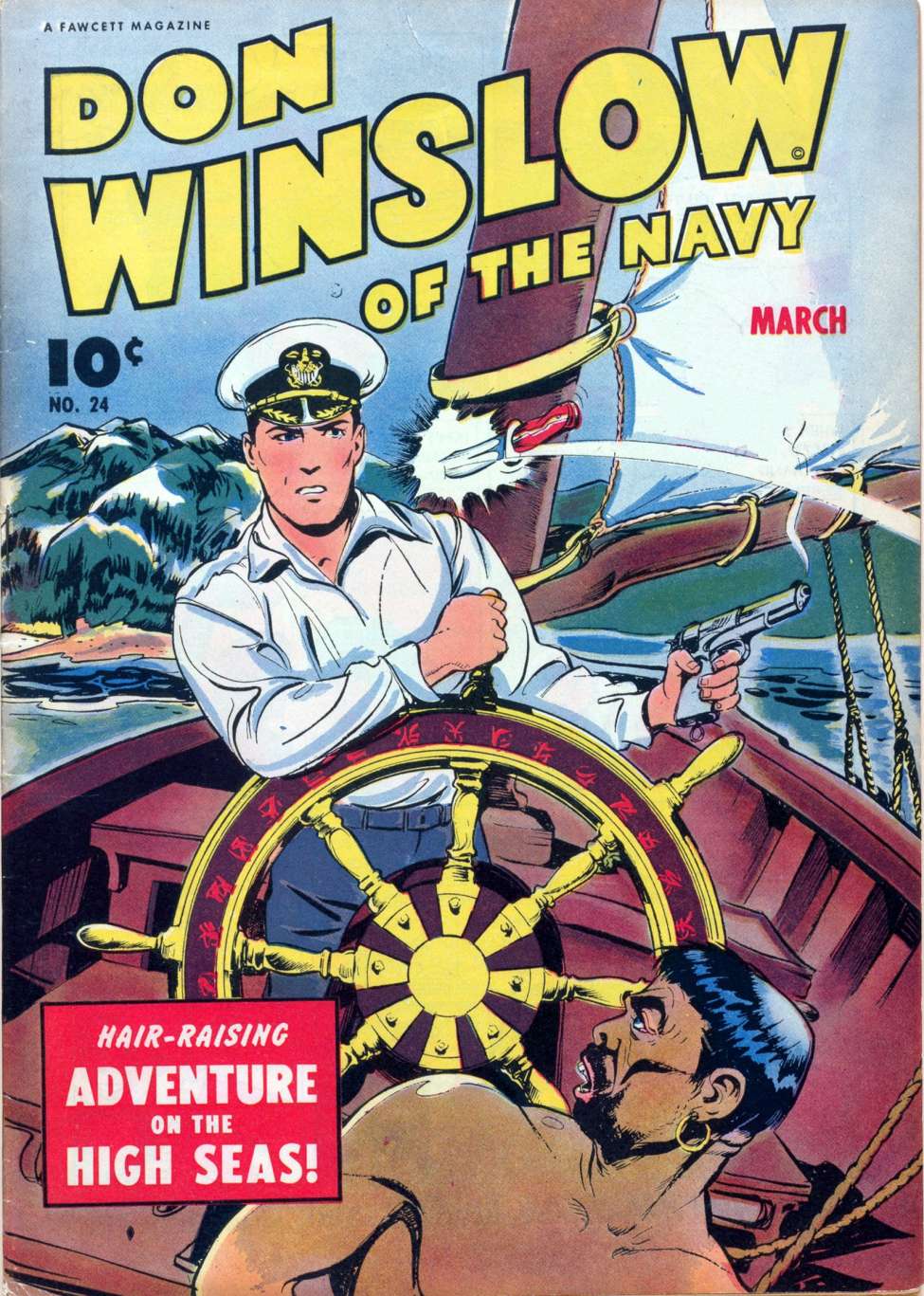 Comic Book Cover For Don Winslow of the Navy 24