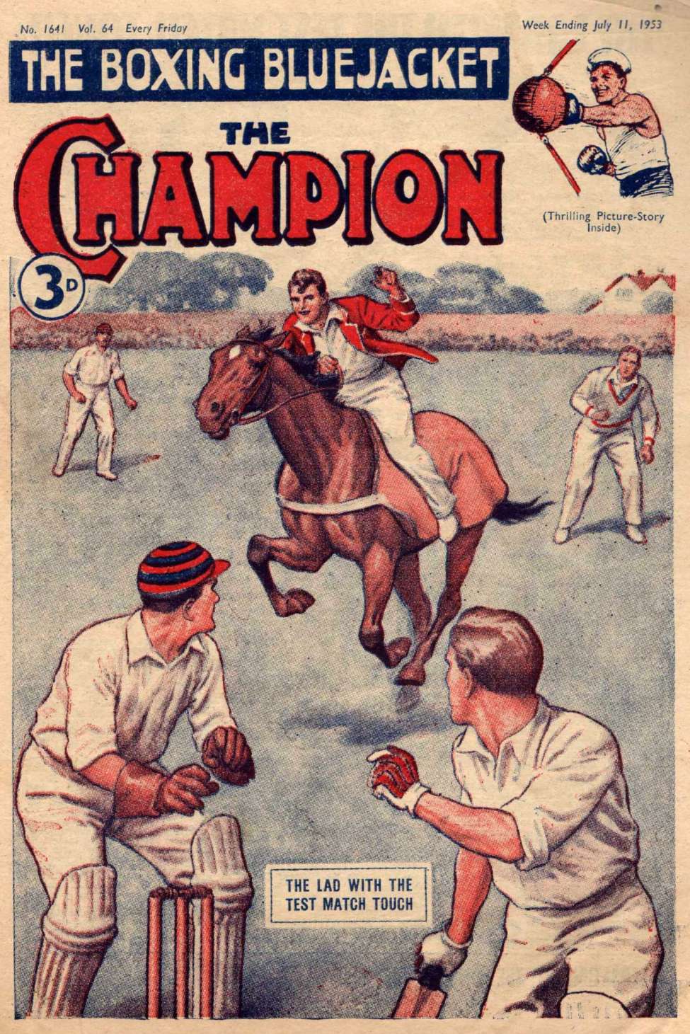 Comic Book Cover For The Champion 1641