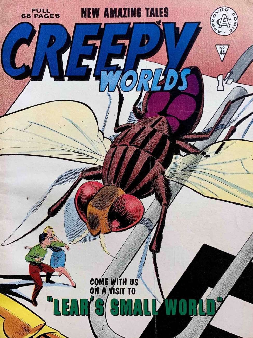 Book Cover For Creepy Worlds 44