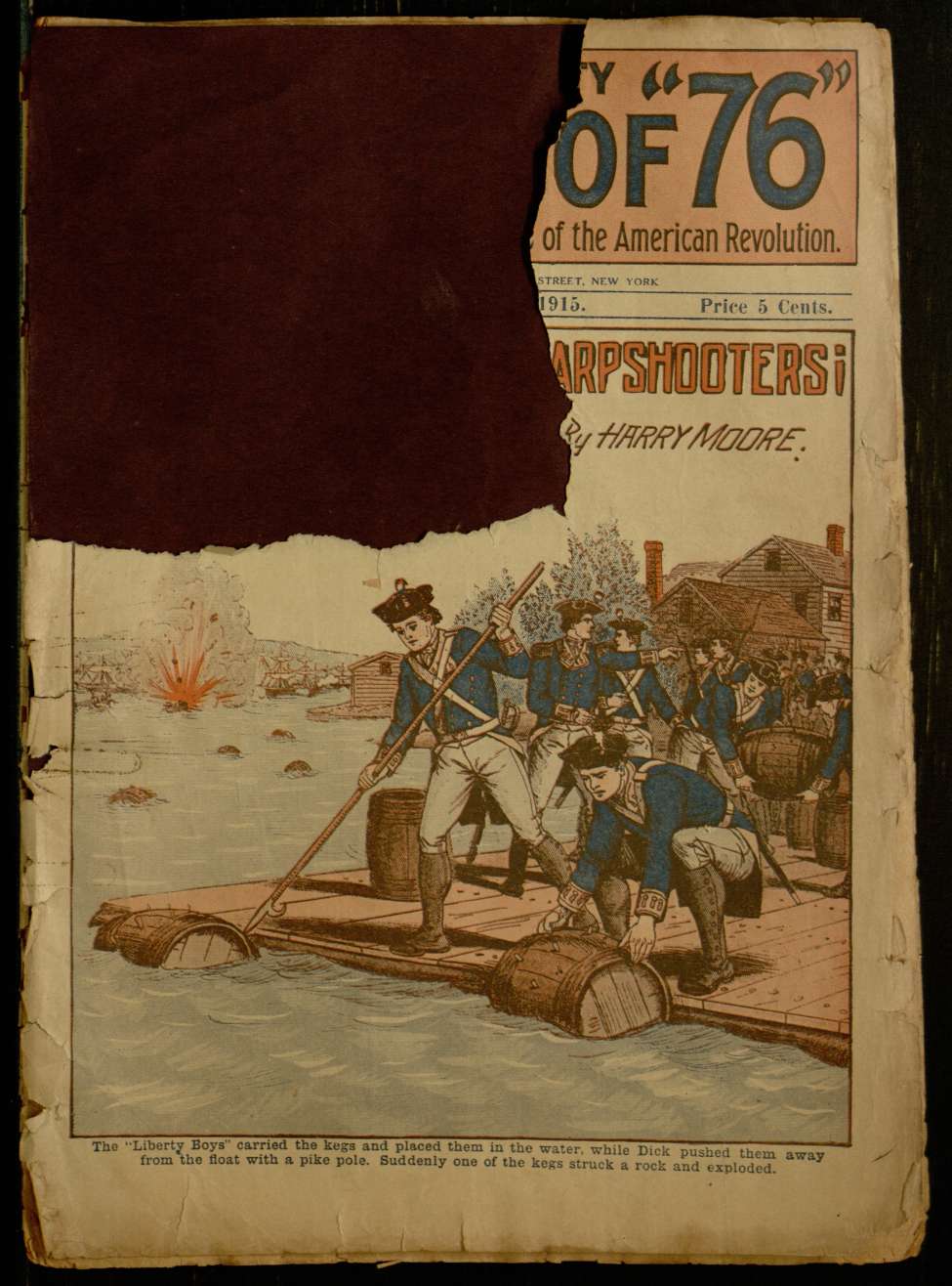 Book Cover For The Liberty Boys of 76 753 - The Liberty Boys' Sharpshooters