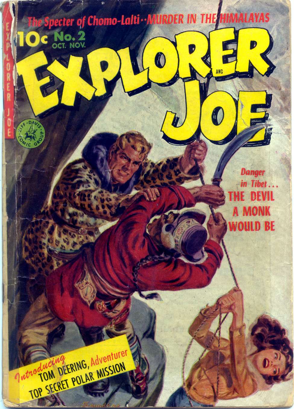 Comic Book Cover For Explorer Joe 2