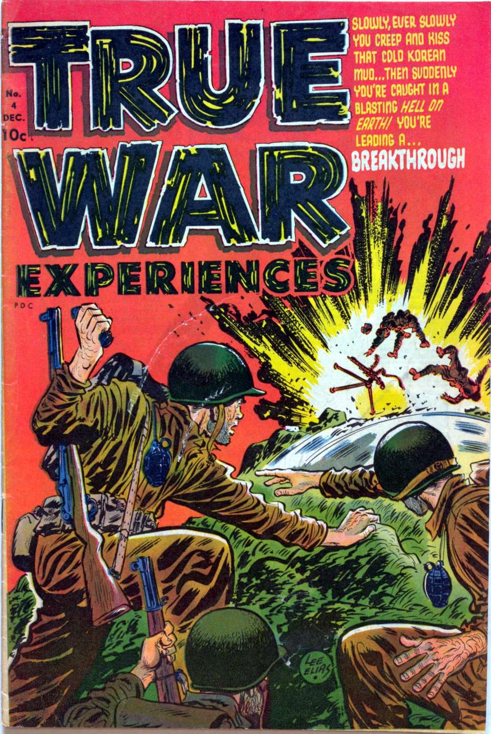 Comic Book Cover For True War Experiences 4