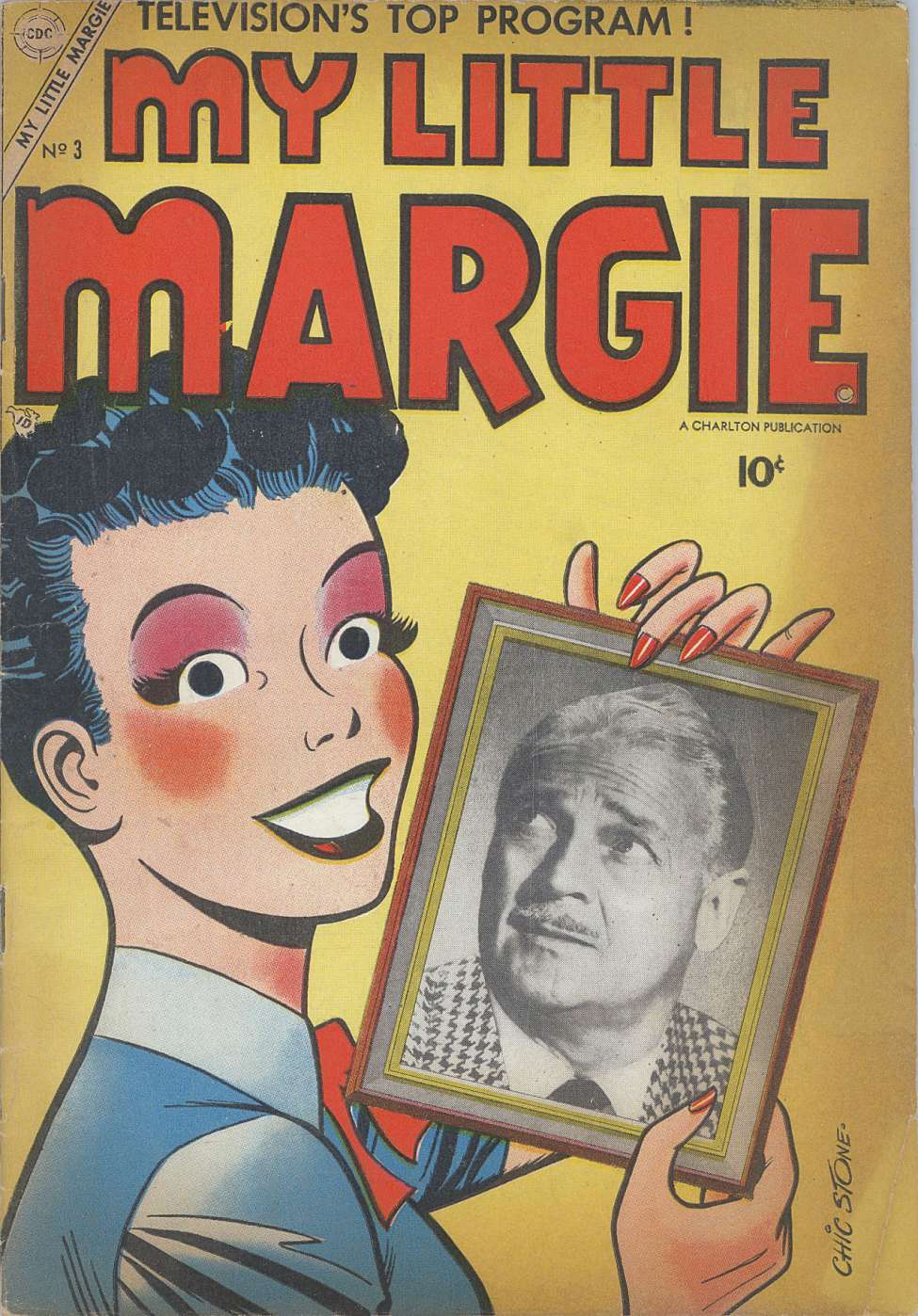 Comic Book Cover For My Little Margie 3