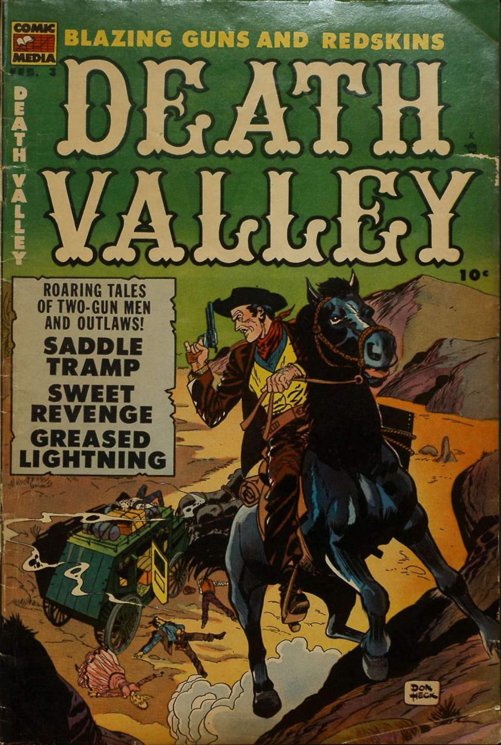 Comic Book Cover For Death Valley 3