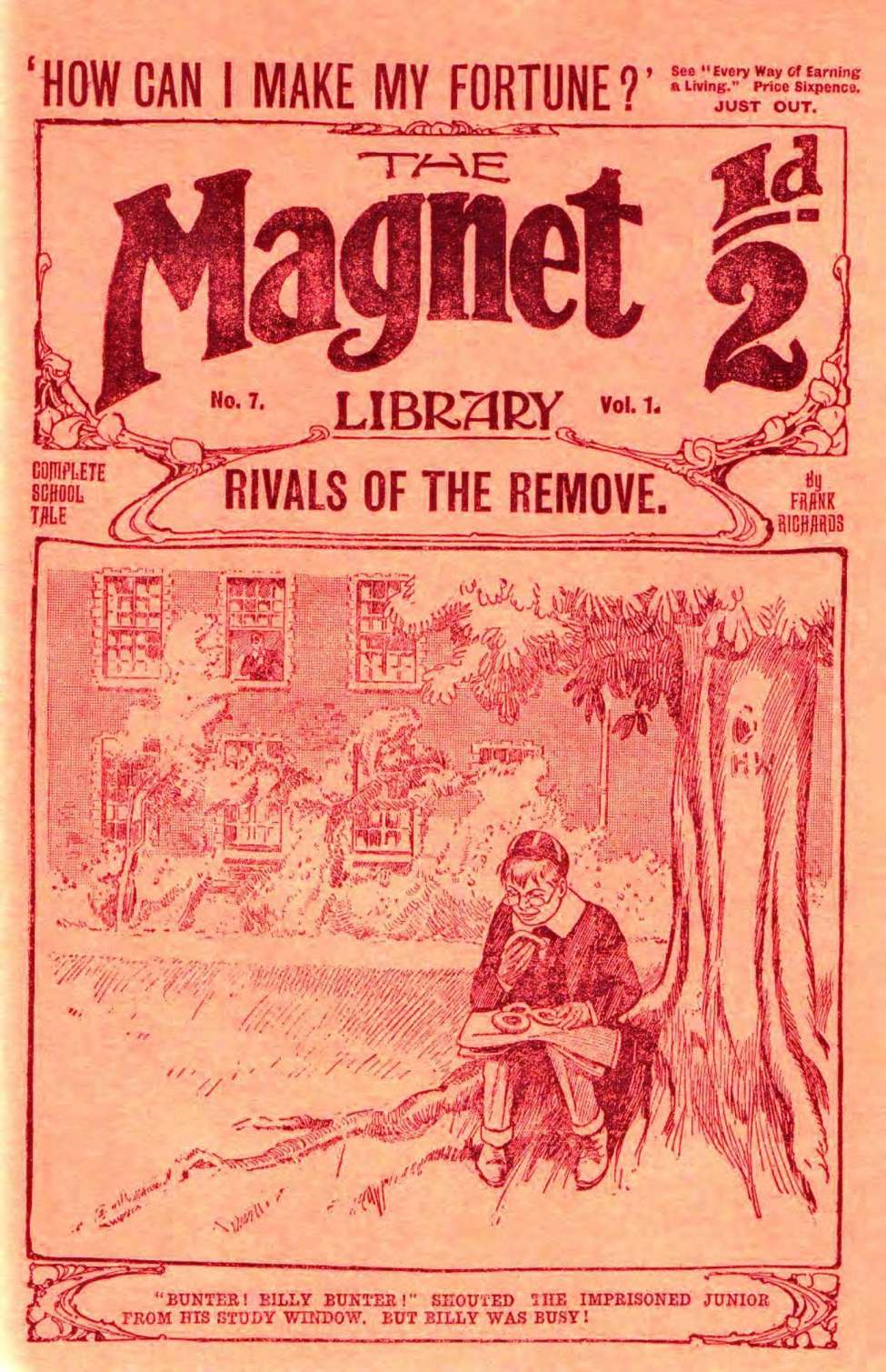 Comic Book Cover For The Magnet 7 - Rivals of the Remove