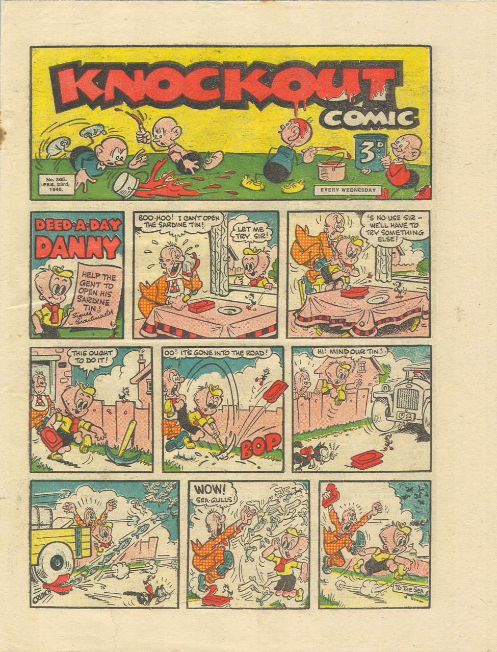 Comic Book Cover For Knockout 365