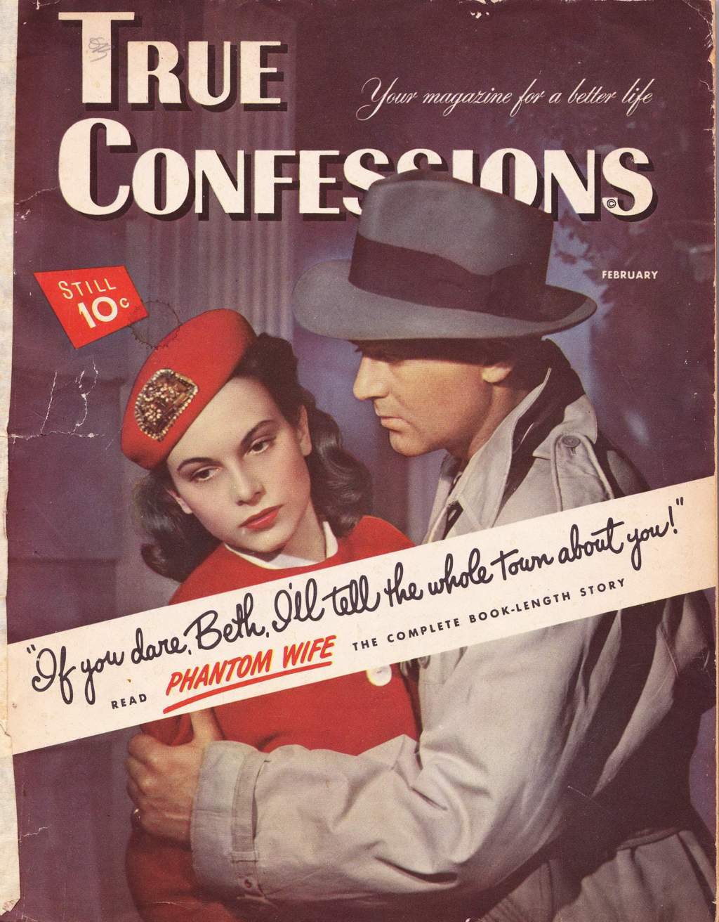 Comic Book Cover For True Confessions v49 295