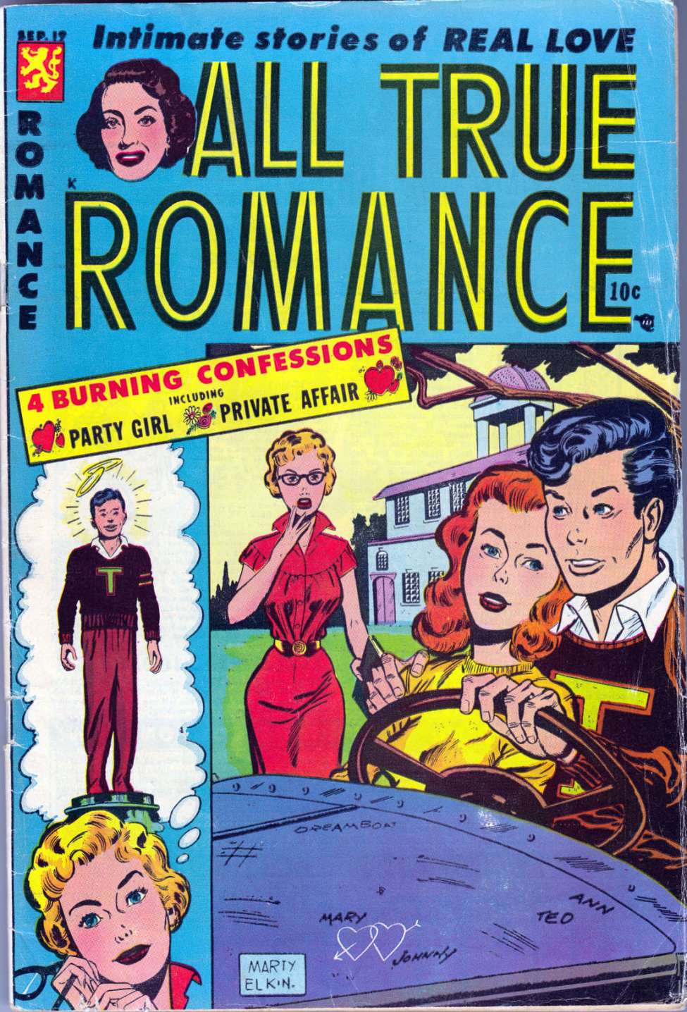 Comic Book Cover For All True Romance 19