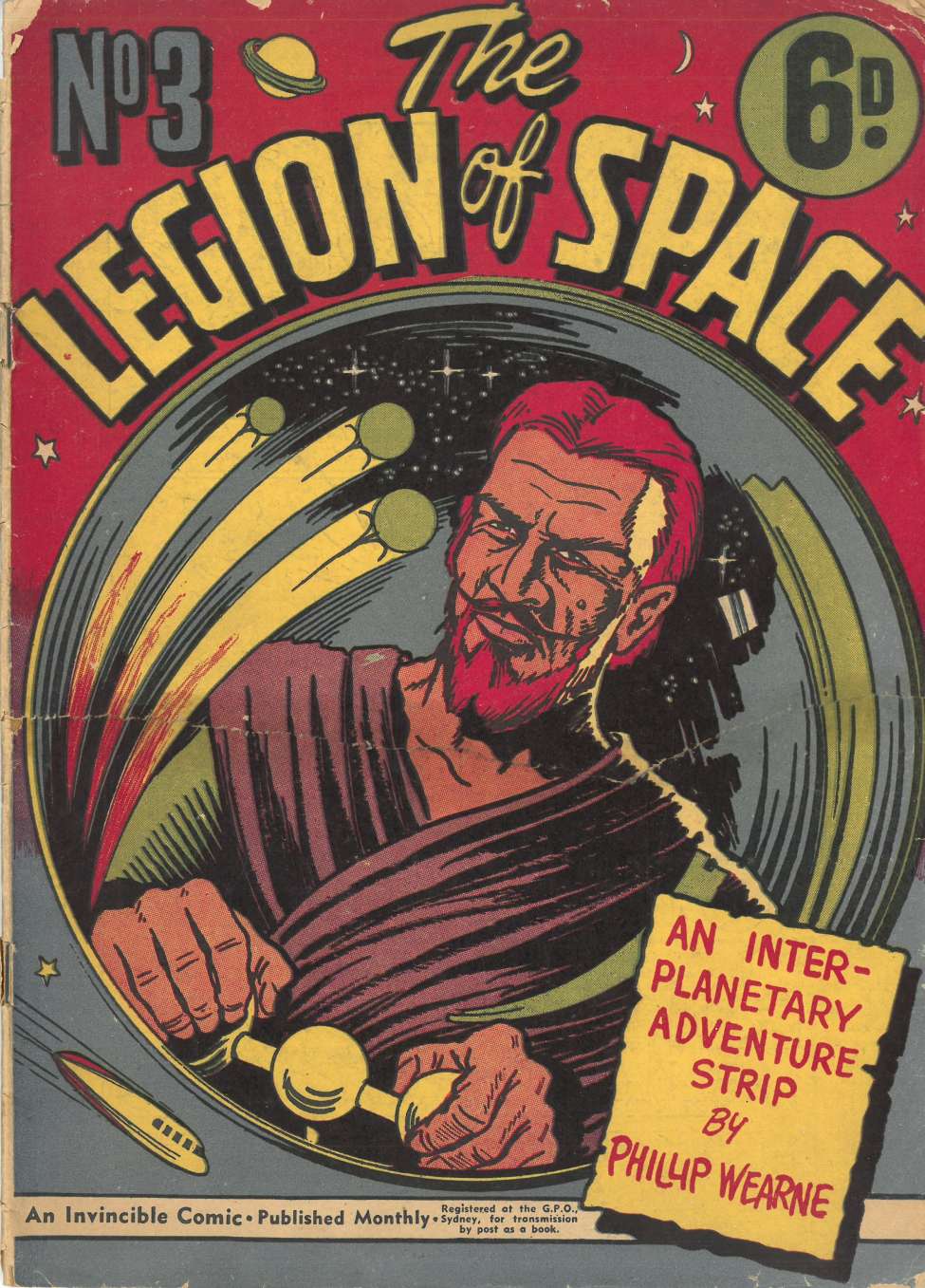 Book Cover For Legion of Space 3