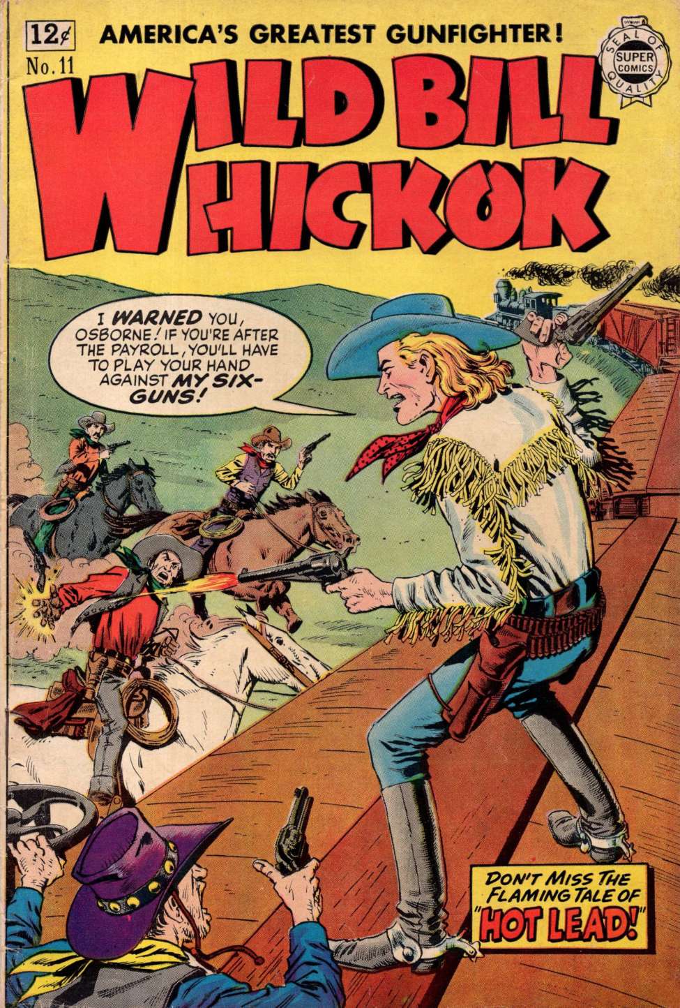 Comic Book Cover For Wild Bill Hickok 11