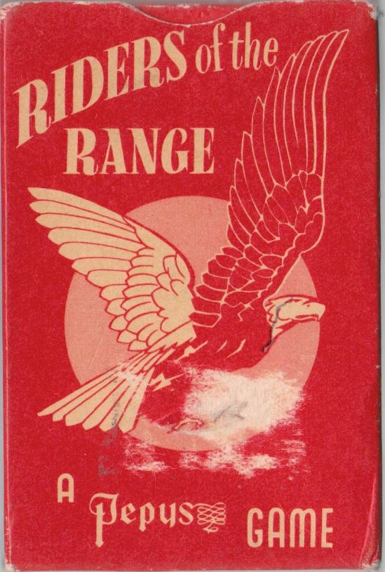 Comic Book Cover For Riders of The Range - Card Game