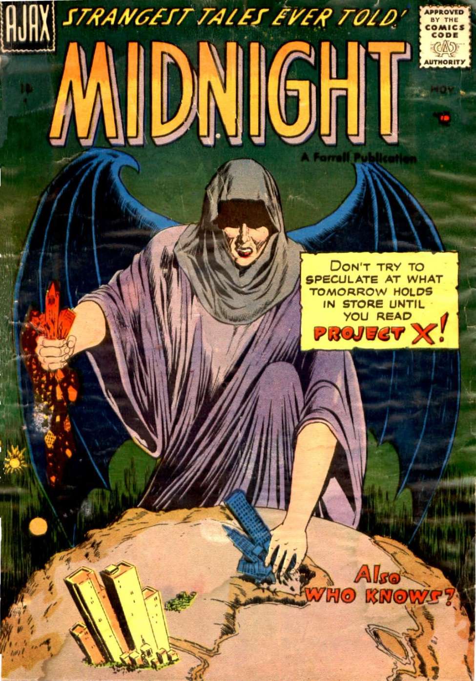 Comic Book Cover For Midnight 4