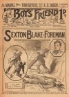 Cover For The Boys' Friend 487 - Sexton Blake: Foreman