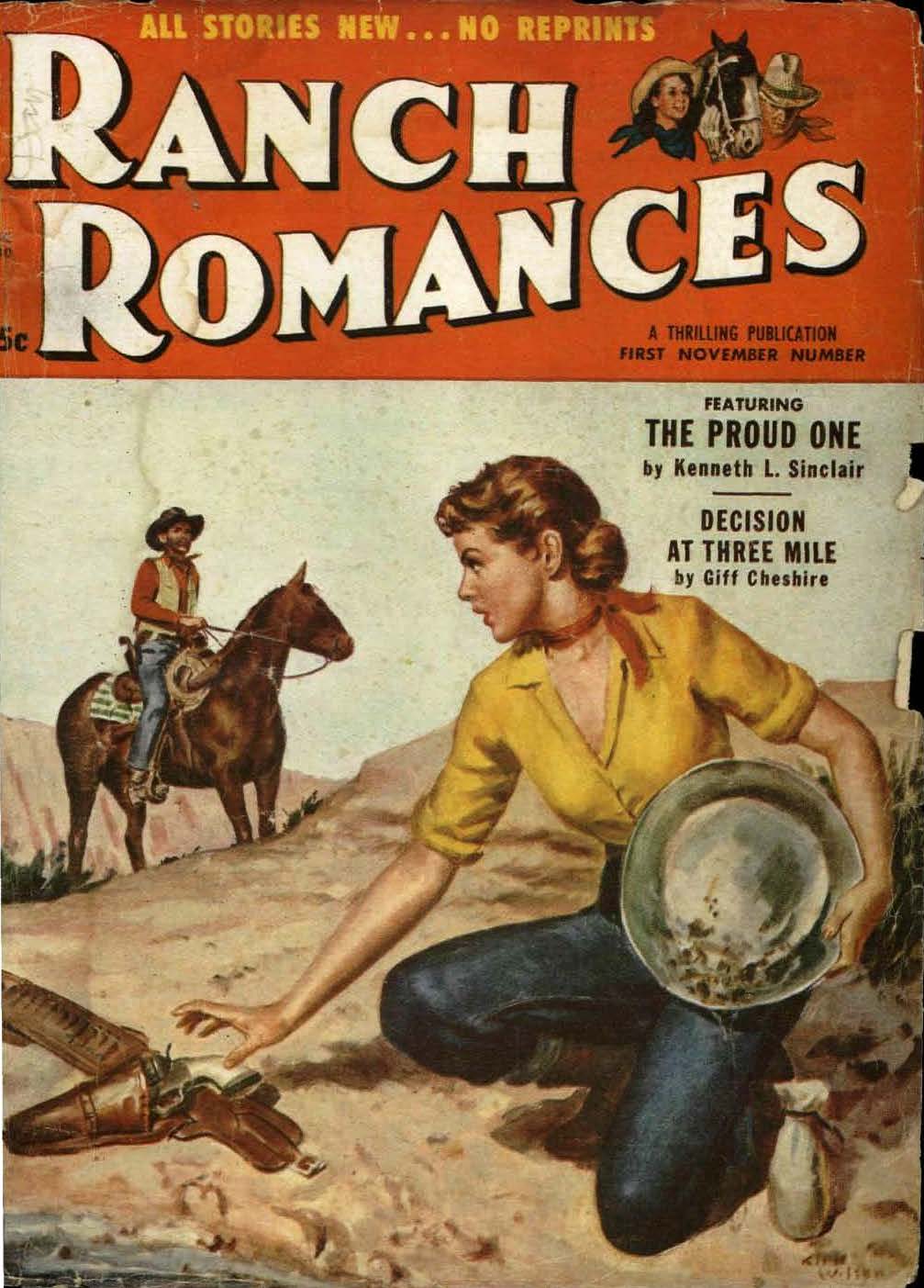 Comic Book Cover For Ranch Romances v194 4